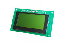 Разрешение 128 * 64 УДАРА экрана дисплея ЛКД желтого зеленого цвета для соединителя шторки ФПК